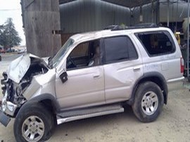 1998 TOYOTA 4RUNNER SILVER SR5 3.4L,AT,4WD.  Z24893
